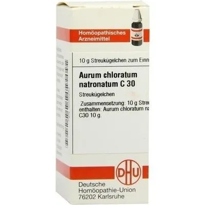 AURUM CHLORATUM NATRONATUM C 30 Globuli 10 g