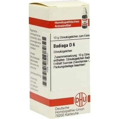 BADIAGA D 6 Globuli 10 g