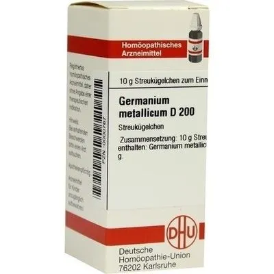GERMANIUM METALLICUM D 200 Globuli 10 g