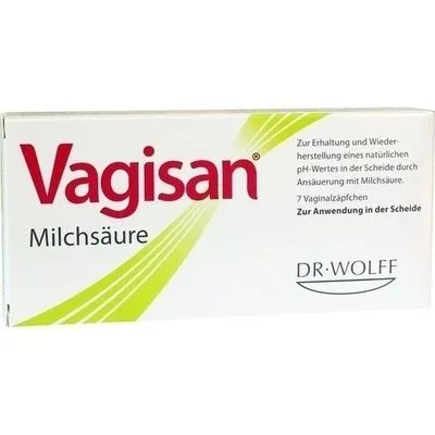 VAGISAN Milchsäure Vaginalzäpfchen 7 St