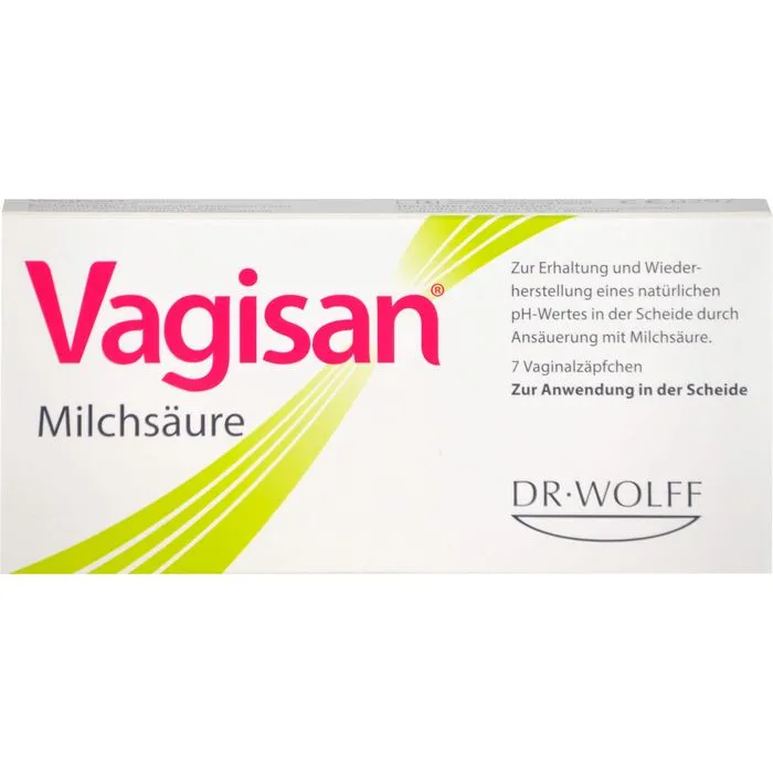 VAGISAN Milchsäure Vaginalzäpfchen 7 Stück