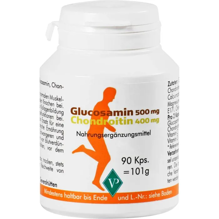 GLUCOSAMIN 500 mg+Chondroitin 400 mg Kapseln 90 Stück