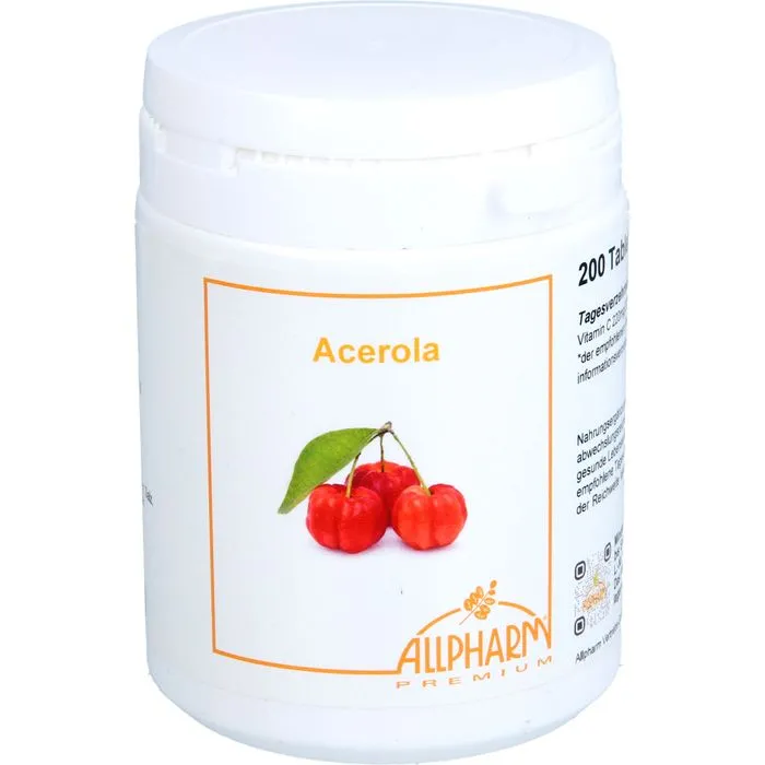 ACEROLA VITAMIN C Tabletten 200 Stück