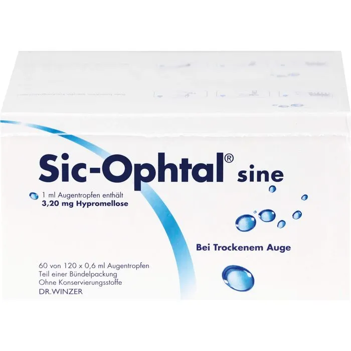 SIC OPHTAL sine Augentr. Augentropfen 120X0.6 ml