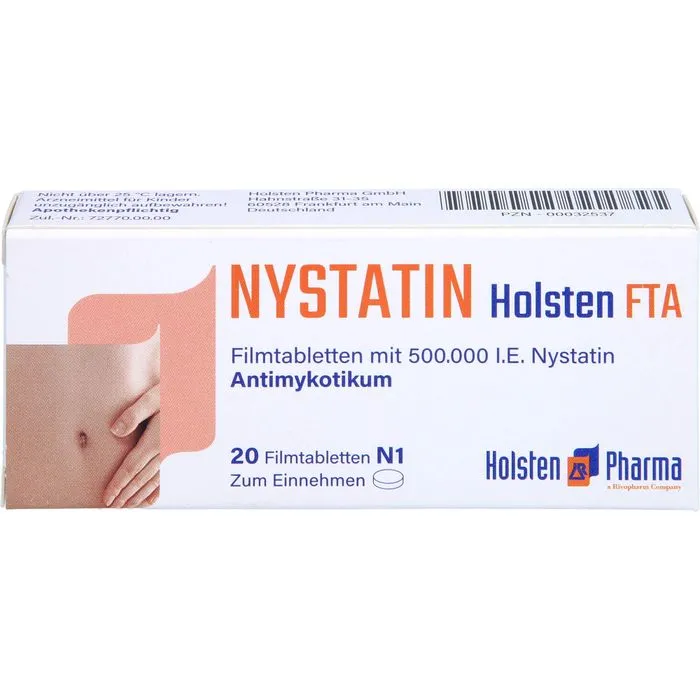 NYSTATIN Holsten Filmtabletten 20 St