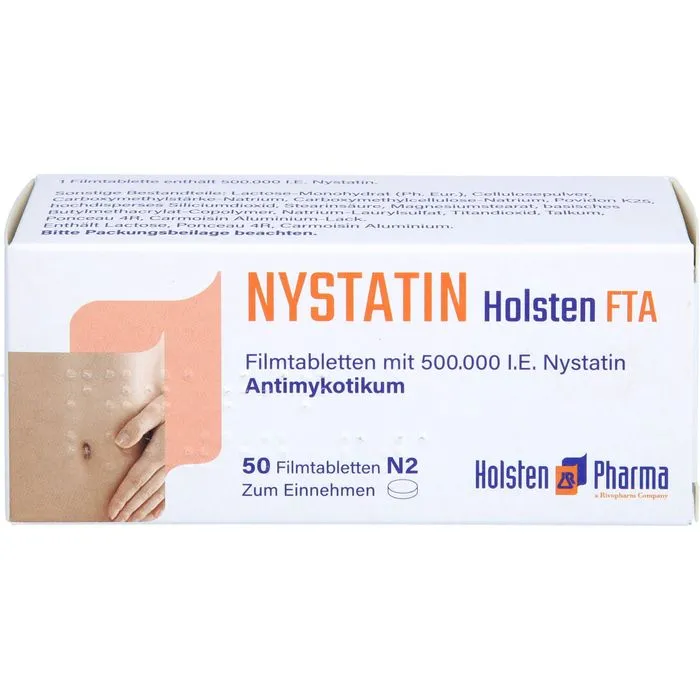 NYSTATIN Holsten Filmtabletten 50 St