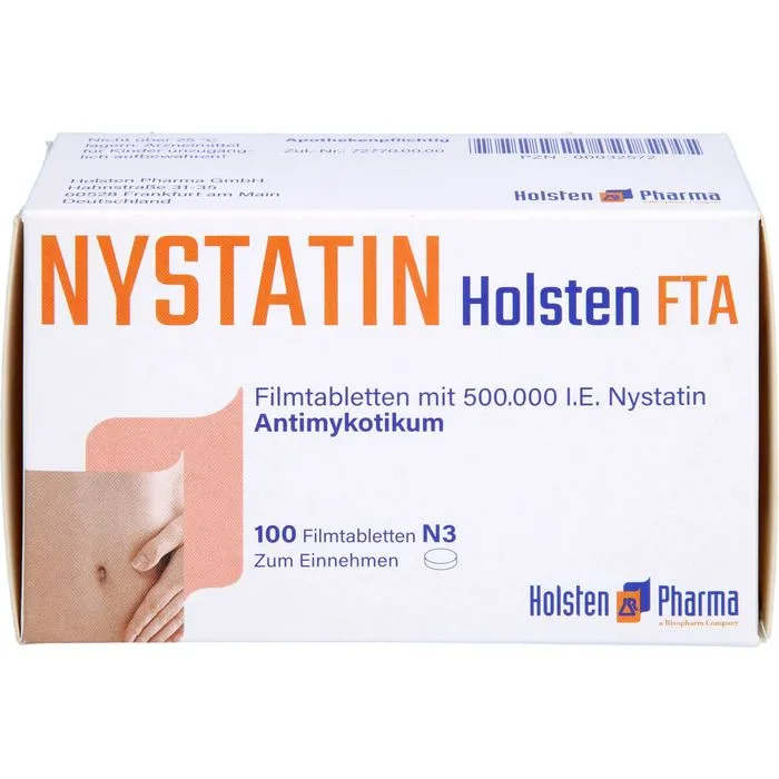 NYSTATIN Holsten Filmtabletten 100 St