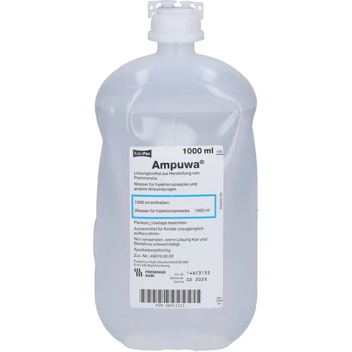 AMPUWA Plastikflasche Injektions-/Infusionslsg. 10000 ml