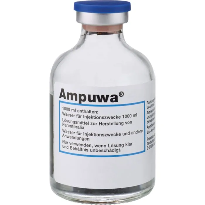 AMPUWA Glasflasche Injektions-/Infusionslösung 10X250 ml