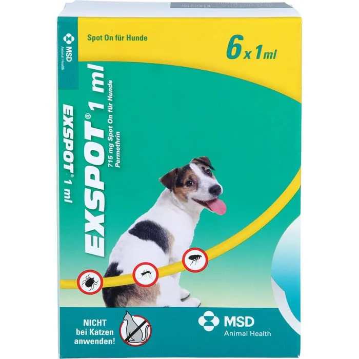 EXSPOT Lösung f.Hunde 6X1 ml
