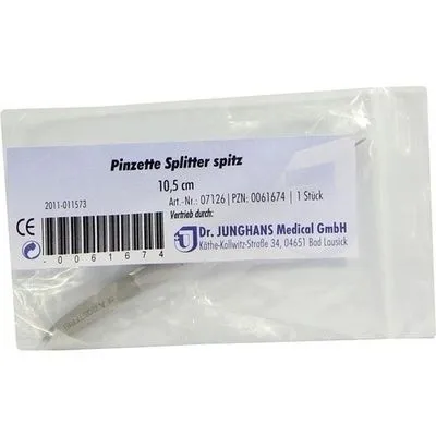 PINZETTE Splitter spitz 10,5 cm 1 St