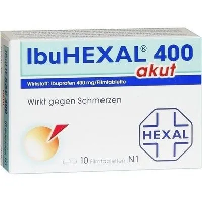 IBUHEXAL akut 400 Filmtabletten 10 St