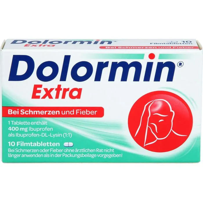 Dolormin® Extra Ibuprofen bei Kopfschmerzen 10 St