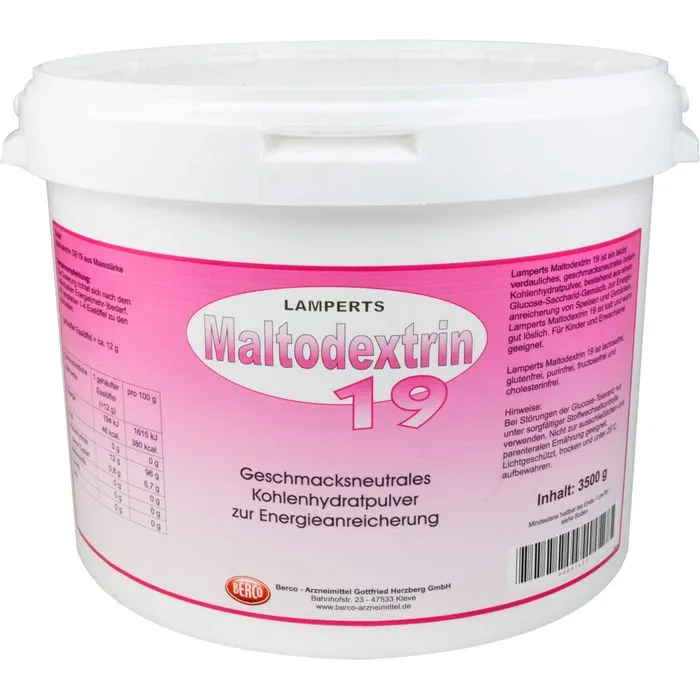 MALTODEXTRIN 19 Lamperts Pulver 3500 g