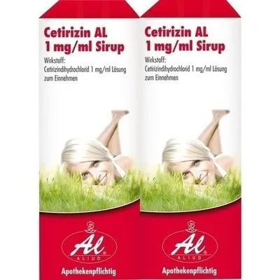CETIRIZIN AL 1 mg/ml Sirup 2X75 ml