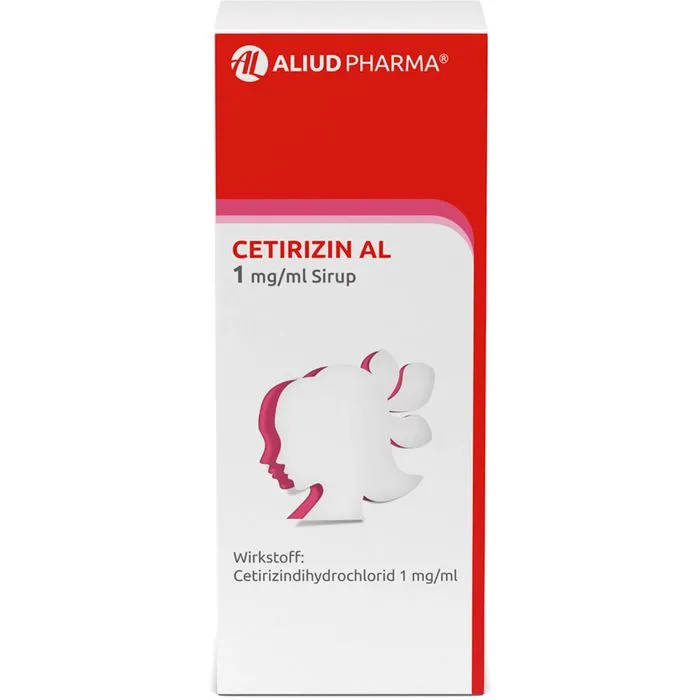 Cetirizin AL 1 mg/ml Sirup bei Heuschnupfen 2X75 ml