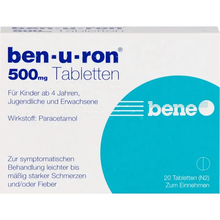 BEN-U-RON 500 mg Tabletten 20 St