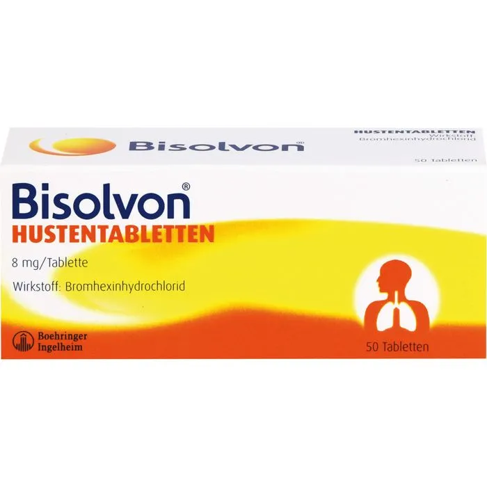 BISOLVON Hustentabletten 8 mg 50 St