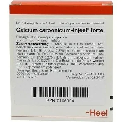 CALCIUM CARBONICUM INJEEL forte Ampullen 10 St