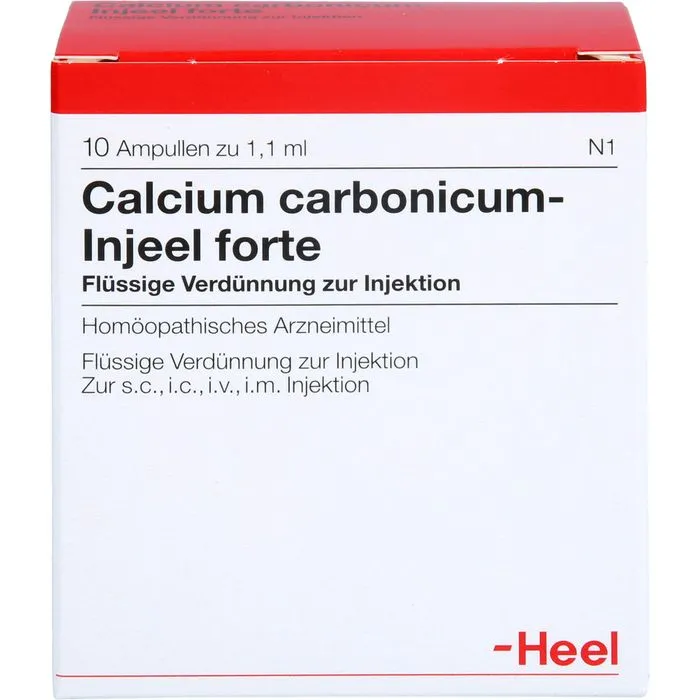 CALCIUM CARBONICUM INJEEL forte Ampullen 10 Stück