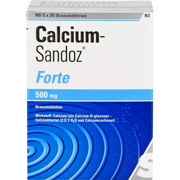 CALCIUM SANDOZ forte Brausetabletten 100 St