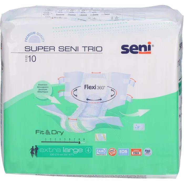 SENI Super Trio Inkontinenzslip XL 10 St