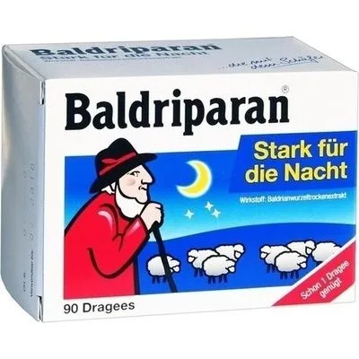 BALDRIPARAN Stark für die Nacht überzogene Tab. 90 St