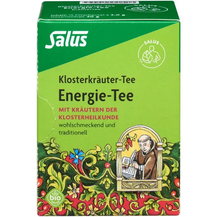 ENERGIE TEE Klosterkräuter-Tee Bio Salus Fbtl. 15 Stück
