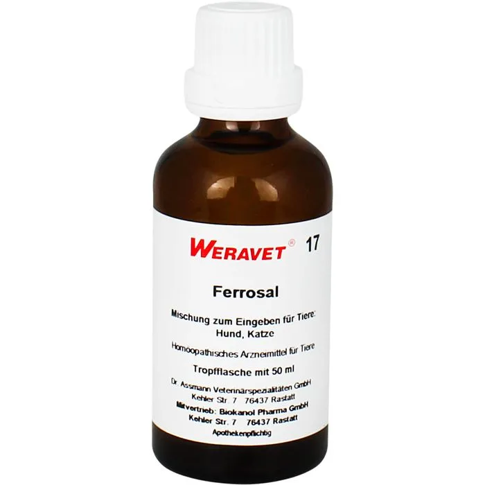 FERROSAL 17 Tropfen vet. 50 ml