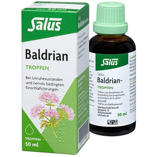 BALDRIAN TROPFEN Baldriantinktur Bio Salus 50 ml