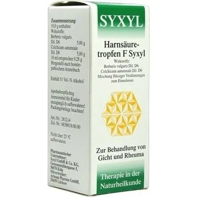 HARNSÄURETROPFEN F Syxyl Lösung 100 ml