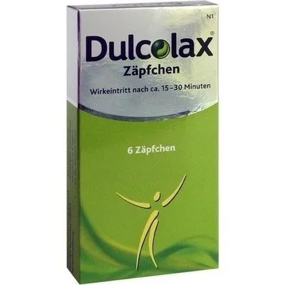 DULCOLAX 10 mg Zäpfchen 6 St