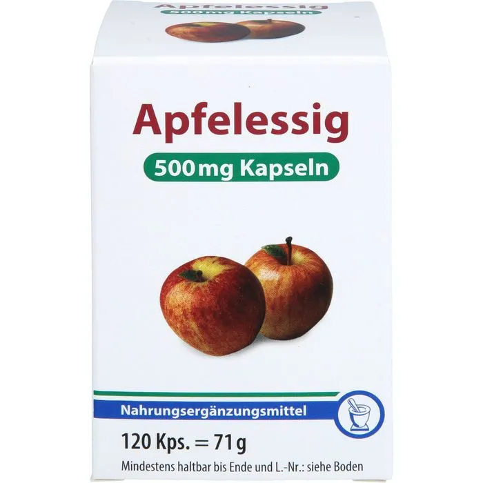 APFELESSIG 500 Kapseln 120 Stück