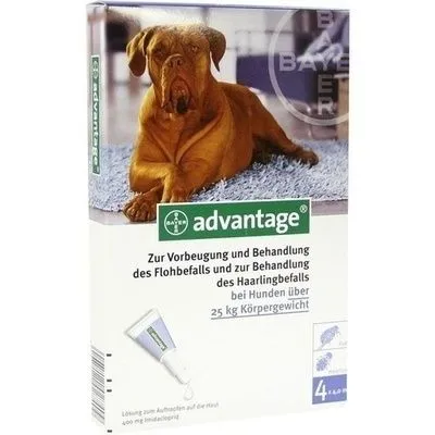 ADVANTAGE 400 Lösung Pipetten f.Hunde ab 25 kg 1X4 St
