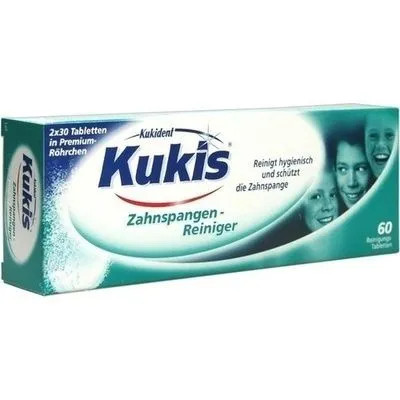 KUKIS Zahnspangenreiniger 2X30 St