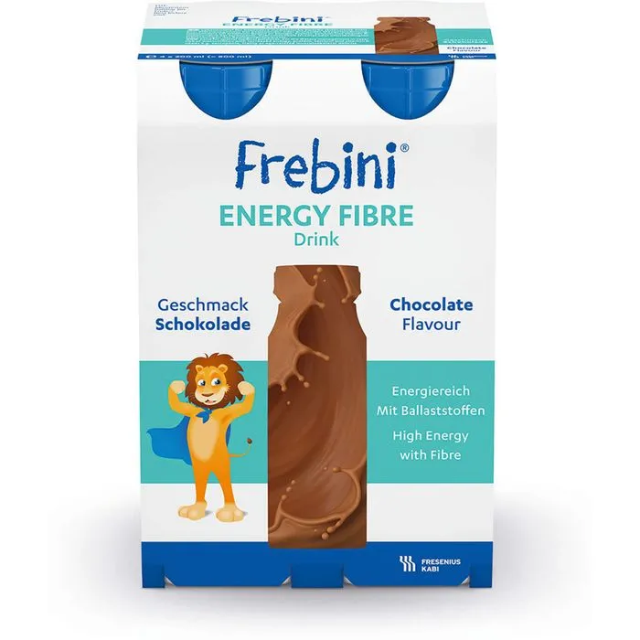 FREBINI Energy Fibre Drink Schokolade Trinkfl. 6X4X200 ml