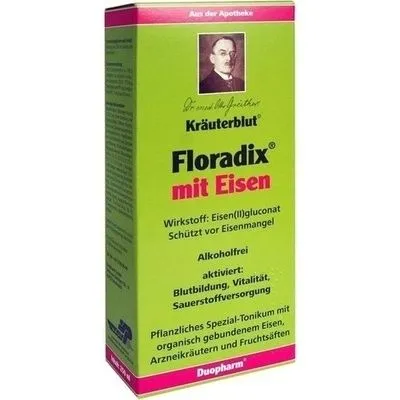 FLORADIX mit Eisen Lösung zum Einnehmen 250 ml