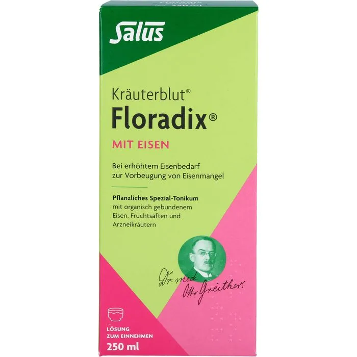 FLORADIX mit Eisen Lösung zum Einnehmen 250 ml