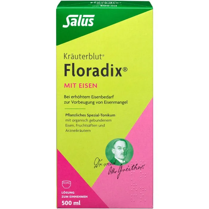 FLORADIX mit Eisen Lösung zum Einnehmen 500 ml
