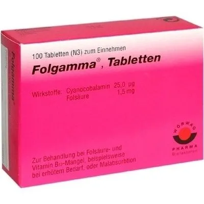 FOLGAMMA Tabletten 100 St