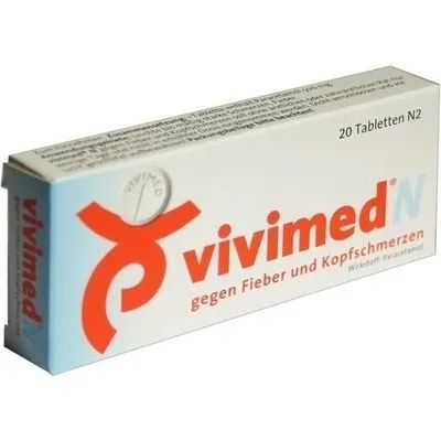 VIVIMED N gegen Fieber und Kopfschmerzen Tabletten 20 St