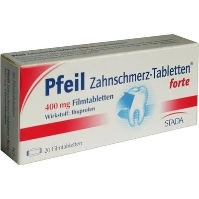 PFEIL Zahnschmerz-Tabletten forte Filmtabletten 20 St