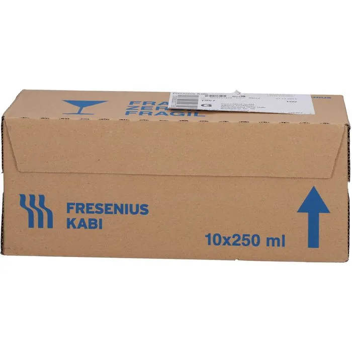 GLUCOSTERIL 5% Glasflasche Infusionslösung 10X250 ml