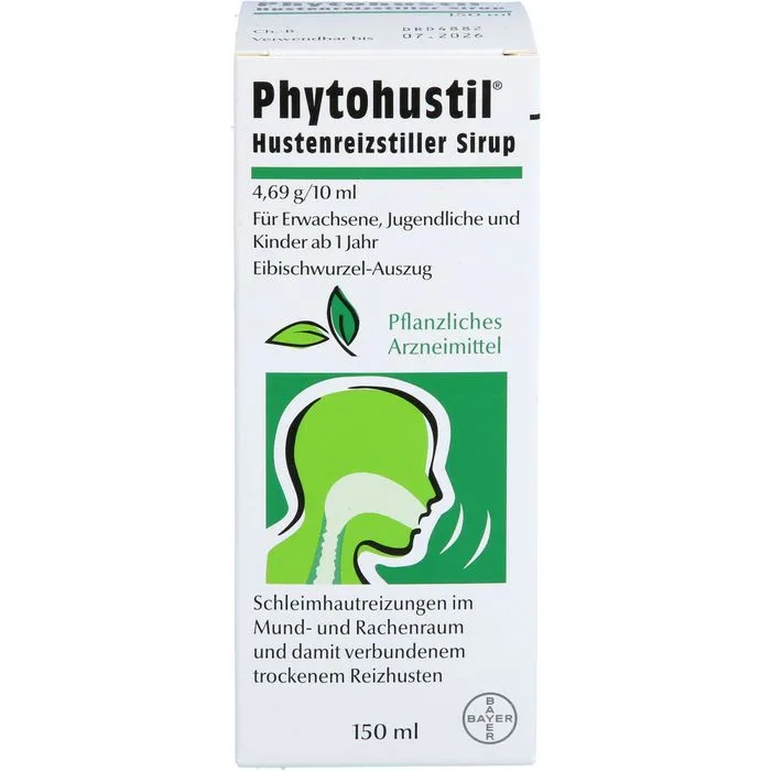 PHYTOHUSTIL Hustenreizstiller Sirup 150 ml