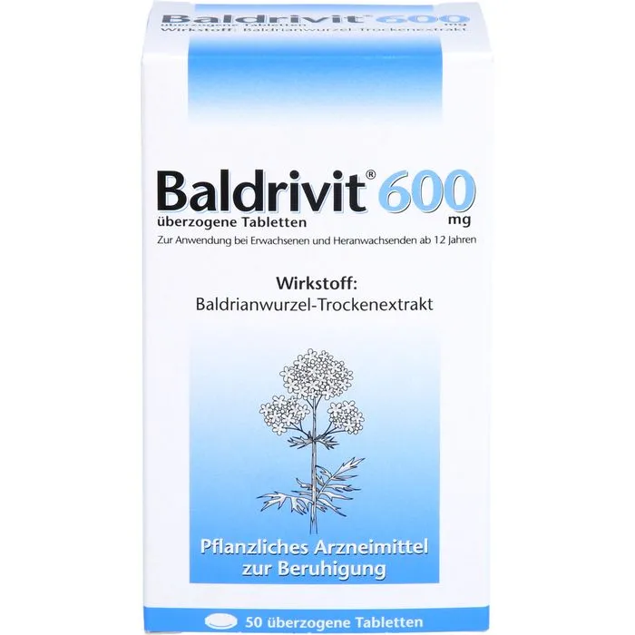 BALDRIVIT 600 mg überzogene Tabletten 50 St