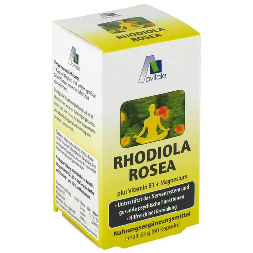 RHODIOLA ROSEA 200 mg Kapseln 60 St