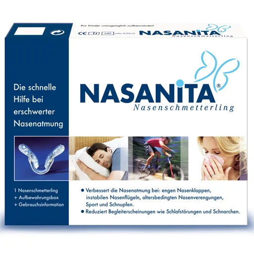 NASANITA Nasenschmetterling 1 St