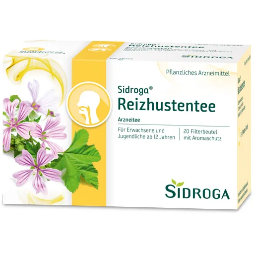 SIDROGA Reizhustentee Filterbeutel 20X0.9 g