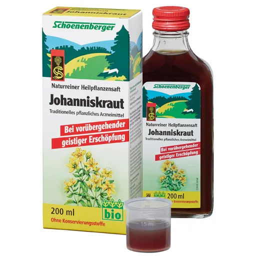 JOHANNISKRAUT SAFT Schoenenberger 200 ml