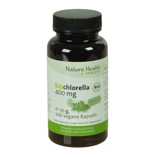 CHLORELLA ALGE 400 mg NHC Kapseln 100 St